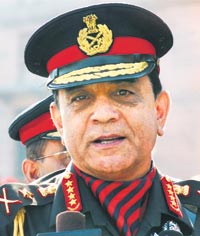 Chief of Army Staff Deepak Kapoor